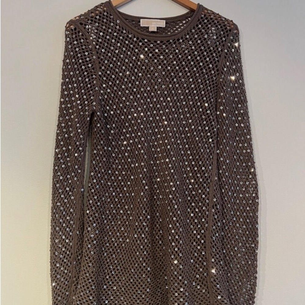 Michael Kors Sequin Knit Top